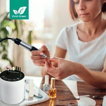 Elektrische Nagelvijl - Nagelfrees Complete Set 35000 RPM, Sieraden, Tassen en Uiterlijk, Verzenden, Zo goed als nieuw