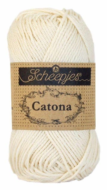 Scheepjes Catona 50 gram - 130 old lace - Katoen Garen, Ophalen of Verzenden, Nieuw