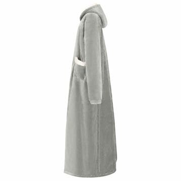 Comfortabele Deken hoodie Grijs - Retourtje, scherpe deal, Maat 46/48 (XL) of groter, Ophalen of Verzenden, Zo goed als nieuw