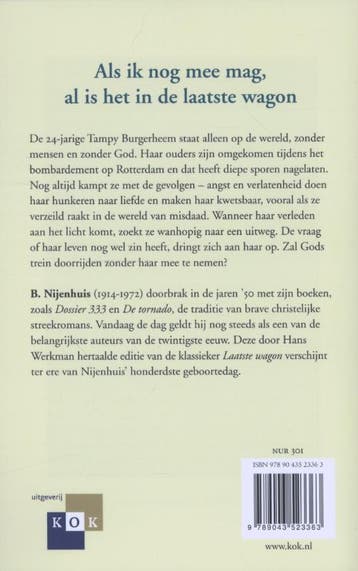 Laatste wagon 9789043523363 B. Nijenhuis, Verzenden, Gelezen, B. Nijenhuis