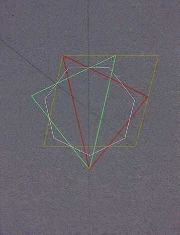 Wolfram Erber (1939–2020). - Geometrische Komposition