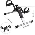Opvouwbare Mini Pedaaltrainer –Hometrainer voor Armen en Ben, Verzenden, Nieuw