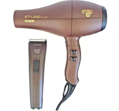 Moser Combipack Genio Pro &amp; Eti Line Plus (Tondeuse), Sieraden, Tassen en Uiterlijk, Uiterlijk | Haarverzorging, Nieuw, Verzenden