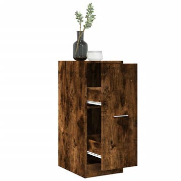 vidaXL Apothekerskast 30x41x77,5 cm bewerkt hout gerookt, Huis en Inrichting, Verzenden, Nieuw