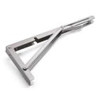 DX Luxe vouwdrager 400x170 mm rvs, Verzenden, Nieuw