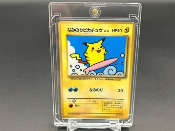 Pokémon - 1 Card - Surfing Pikachu 025 Promo card, Hobby en Vrije tijd, Nieuw