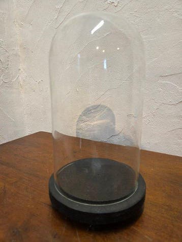 Globe - stolp - glas - 1951-1960 - Ronde stolp in glas op