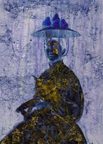 Elena Paraskeva - Fille Japonaise (2010) GERMAN ETCHING - XL, Antiek en Kunst