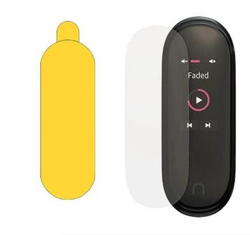 DrPhone XMB Xiaomi Mi Band 5 TPU PET Screenprotector Bescher, Verzenden, Nieuw