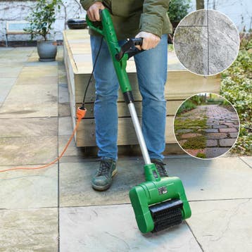 Garden Touch elektrische schoonmaakborstel - terrasreiniger, Verzenden