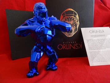 Richard Orlinski (1966) - Kong Spirit (Blue Edition)· No