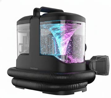 Vlekkenreiniger Compact - Tapijtreiniger - 5 Opzetstukken, Verzenden, Zo goed als nieuw