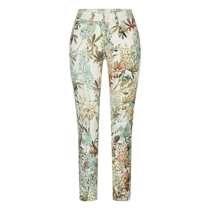 Cambio • Paris Cropped jeans met print • 36, Kleding | Dames, Spijkerbroeken en Jeans, Nieuw, Verzenden
