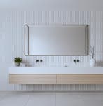 Wandtegel WoW Ovaal Bol 3D Relieve Decor Geyser Wit Mat 5x30, Nieuw, 20 tot 40 cm, 10 m² of meer, Wandtegels