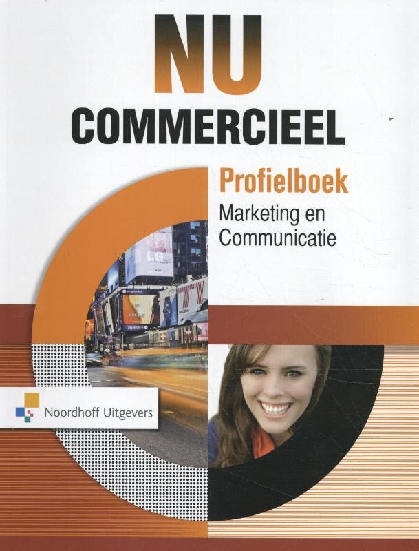 NU Commercieel profielboek marketing en communicatie /, Boeken, Studieboeken en Cursussen, Gelezen, Verzenden