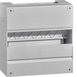 Hager Vision - Lege groepenkast - 1 x 12 modulen - VKG21Z, Ophalen of Verzenden, Nieuw, Groepenkast