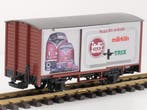 LGB 42355 Gedeckter Güterwagen Modellbahn verbindet, Overige typen, Nieuw, Ophalen of Verzenden, LGB