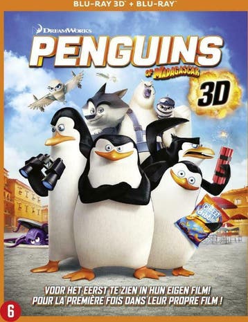 Penguins of Madagascar koopje (blu-ray tweedehands film), Ophalen of Verzenden, Nieuw in verpakking