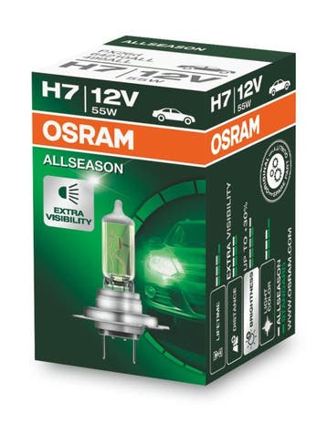 Osram All Season H7, 12V55W, Auto-onderdelen, Verlichting, Verzenden, Nieuw