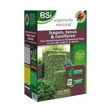 Coniferen, taxus en hagen mest | BSI | 40 m², Verzenden
