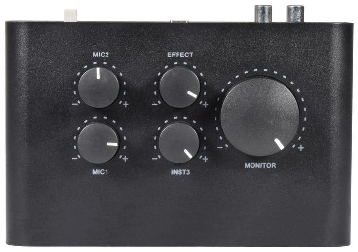 Citronic USB2+1 USB Desktop Audio Interface, Muziek en Instrumenten, Microfoons, Overige typen, Nieuw, Verzenden