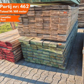 Vuren Balken 3000x155x65mm, Tuin en Terras, Ophalen of Verzenden, Nieuw