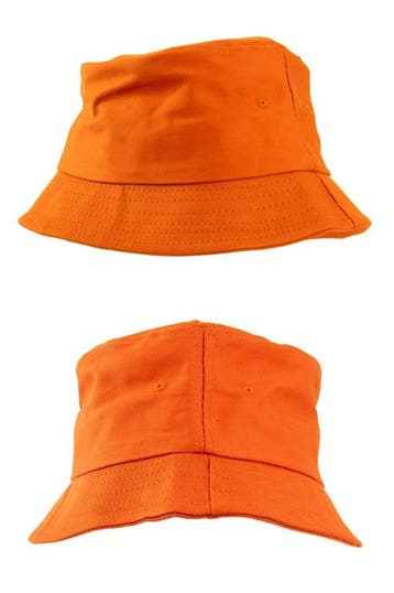 Vissershoedje oranje, Verzenden, Nieuw, Feestartikel
