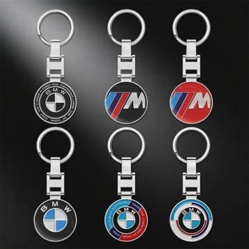 Metalen 3D BMW Autosleutelhanger Ring met Embleem - Auto Acc, Motoren, Verzenden, Nieuw