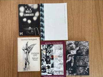Allen Ginsberg, Patti Smith, Lawrence Ferlinghetti, Elise, Antiek en Kunst