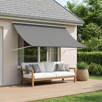 vidaXL Markies Lichtgrijs 400 x 150 cm, Verzenden, Nieuw