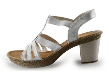Rieker Sandalen in maat 42 Beige, Verzenden, Beige, Sandalen of Muiltjes, Zo goed als nieuw