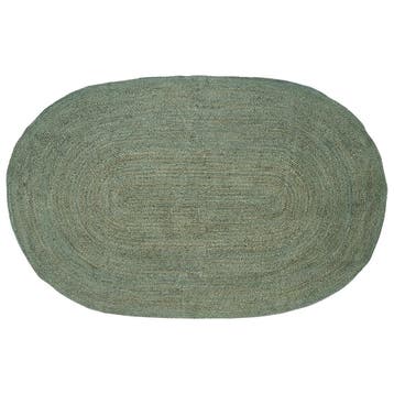 vidaXL Vloerkleden Olijfgroen 205 x 305 cm Jute, Huis en Inrichting, Stoffering | Tapijten en Kleden, Verzenden, Nieuw