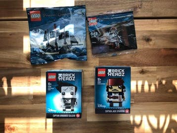 Lego Set - BrickHeadz, Pirates of the Caribbean, Disney -, Nieuw