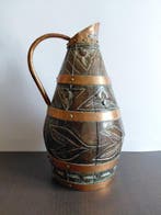 Style Gérard Laffite - Wijnkruik - Koper, Hout - Ciderkruik,