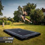 Berg Trampoline 410 Favorit  inground Grey Nieuw in doos, Kinderen en Baby's, Speelgoed | Buiten | Trampolines, Ophalen, Nieuw