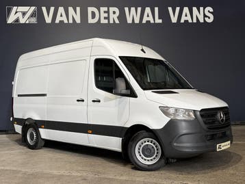 Zakelijke Lease |  Mercedes-Benz Sprinter 315 CDI 150pk 9G-T, Automaat, Stof, Gebruikt, Wit