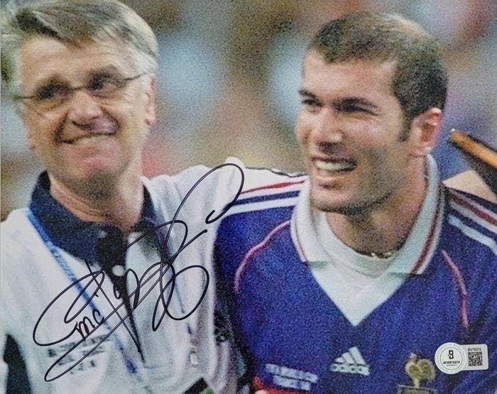 Wereldkampioenschap Voetbal - Aimé Jacquet - 1998 - Foto, Verzamelen, Overige Verzamelen