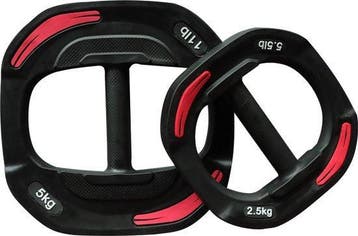 Bodypump smartbar set - gewichten + stang, Ophalen of Verzenden, Nieuw, Benen, Halterset