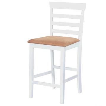 vidaXL Bartafel en 4 barstoelen set hout, Verzenden, Nieuw