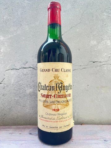1970 Chateau lAngelus (unknown bottler) - Saint-Émilion, Nieuw