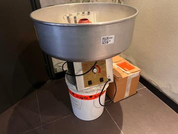 Orginele kermis suikerspinapparaat, Econofloss, Nieuw in verpakking