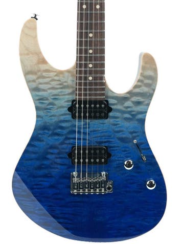 Suhr Modern Set-Neck Limited Edition 2024 Blue Fade, Ophalen of Verzenden, Nieuw, Solid body