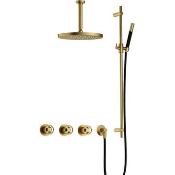 Hotbath Cobber - CW7067 - Inbouw Regendoucheset - Geborsteld, Ophalen of Verzenden, Nieuw