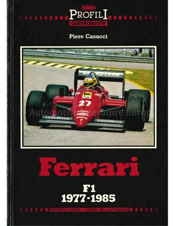 FERRARI F1 1977 - 1985, PROFILI QUATRORUOTE, Boeken, Nieuw, Ferrari, Author
