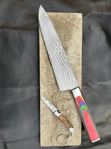 Hekito - Keukenmes - Carving knife - Exclusieve vintage