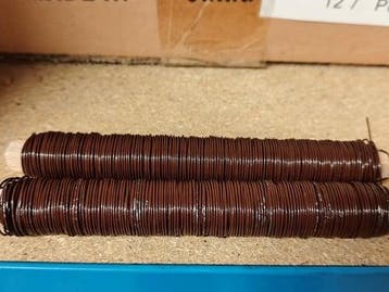 Binddraad wikkeldraad koperkleurig 100 gram, Ophalen of Verzenden, Nieuw