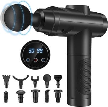 Percussie Massageapparaat 16mm | Laatste Stuk! - 45% korting, Sport en Fitness, Ophalen of Verzenden, Zo goed als nieuw, Apparaat
