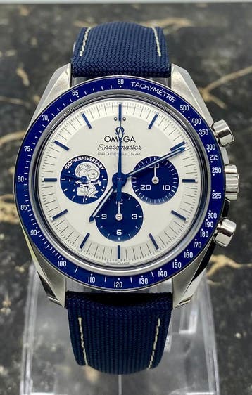 Omega Speedmaster Apollo 13 Silver Snoopy - New 2026, Sieraden, Tassen en Uiterlijk, Horloges | Heren, Overige materialen, Polshorloge