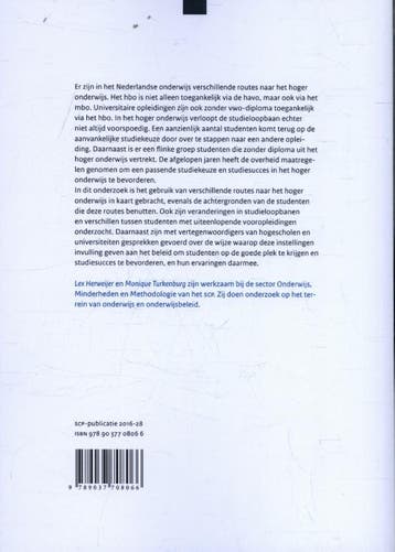 Wikken en wegen in het hoger onderwijs 2016-28 9789037708066, Verzenden, Gelezen, Lex Herweijer