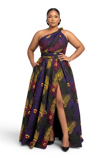 Afrikaanse print Infinity Multiway Maxi Jurk - Verstelbare S, Ophalen of Verzenden, Nieuw